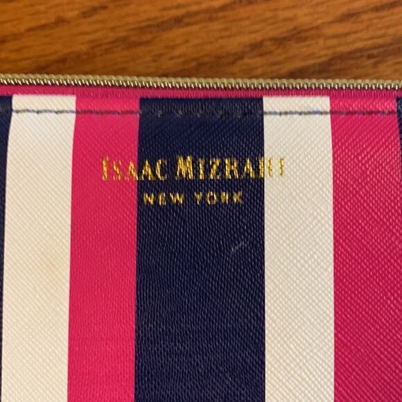 Isaac Mizrahi zippered cosmetic case - Picture 3 of 4